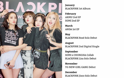 Lan truyền lịch trình nhà YG 2020: BLACKPINK có full album, Somi kết hợp Chungha đủ kiểu nhưng nhìn qua thôi cũng biết là "ảo tưởng"!?