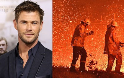 Siêu anh hùng đời thực: ‘Thor’ Chris Hemsworth quyên góp 23 tỷ đồng ủng hộ lính cứu hoả và người dân trong thảm hoạ cháy rừng Úc