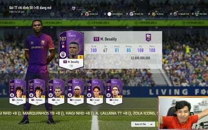 FIFA Online 4: Streamer có pha mở thẻ đỉnh cao, nhưng nghe số tiền bỏ ra thì cộng đồng cũng phải "khóc thét"