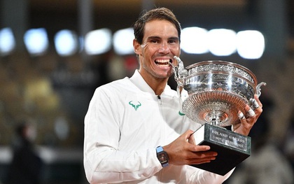 "Hủy diệt" Djokovic, Nadal chính thức cân bằng kỷ lục Grand Slam với Federer