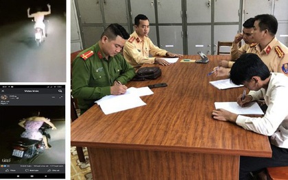 Mặc váy hồng đi xe máy buông 2 tay, nam thanh niên bị phạt 9 triệu đồng