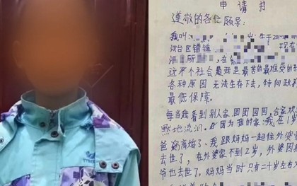 Bố qua đời còn mẹ tái hôn, cậu bé 10 tuổi viết thư cầu cứu, nội dung tiết lộ cuộc sống một mình vô cùng khốn khổ
