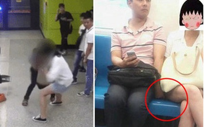 Đang thiu thiu ngủ trên tàu điện ngầm, nữ sinh rùng mình phát hiện có bàn tay lạ luồn vào trong váy và cách xử lý của cô khiến cư dân mạng bái phục