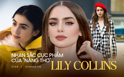 Nhan sắc vô thực của Lily Collins (Emily in Paris): Từ Bạch Tuyết e ấp đến nàng thơ "chanh sả" ở Paris, chị đẹp chị "cân" tất!