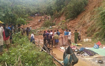 Đã tìm thấy toàn bộ 6 thi thể trong gia đình bị núi lở vùi lấp ở Quảng Trị