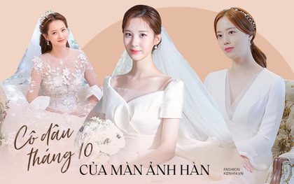 Đại chiến váy cưới của cô dâu màn ảnh Hàn: Seohyun chanh sả nhưng có đọ được với Moon Chae Won, Go Ara?