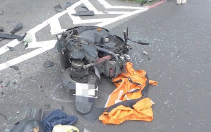 Nữ diễn viên Đài Loan bị xe ô tô đâm tử vong, hình ảnh CCTV ghi lại khoảnh khắc người và xe tan nát khiến ai cũng bàng hoàng