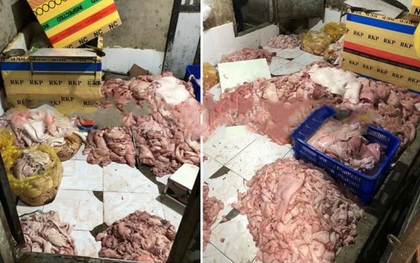 Đồng Nai: Ngăn chặn gần 1,5 tấn da và mỡ heo thối đưa đi tiêu thụ ở TP.HCM