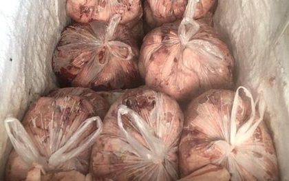 Thu gom mỡ, da lợn thối bán cho nhà hàng, quán ăn