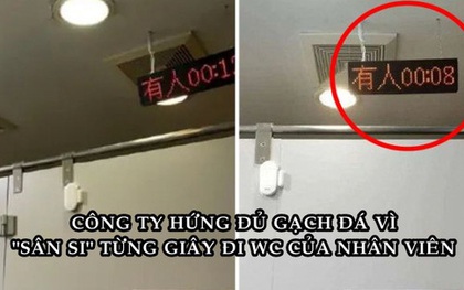 Công ty Trung Quốc gây phẫn nộ khi lắp đồng hồ đếm thời gian đi vệ sinh của nhân viên