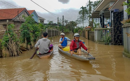 Nhiều nơi tại Thừa Thiên Huế tái ngập lụt, có nơi ngập hơn 1 tháng