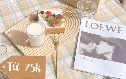 7 khay đựng trà bánh cực xinh giá từ 75k: Tha hồ trà chiều "sống ảo" tại gia