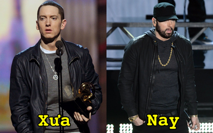 Lỡ hẹn tận... 18 năm, cuối cùng Eminem cũng trình diễn "Lose Yourself" tại Oscar nhưng chiếc bụng bia "so cute" lại chiếm hết spotlight