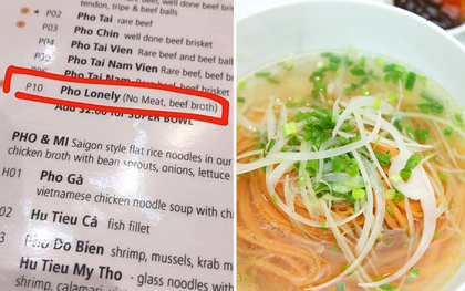 Món “Phở Cô Đơn” rất hợp cho những ai độc thân trong dịp Valentine, nhưng nếu biết nguyên liệu chính của nó thì có lẽ sẽ phải nghĩ lại