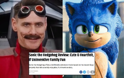 Báo chí thế giới nhận xét Sonic the Hedgehog: Phim thường thôi nhưng kẻ phản diện Jim Carrey thì "đỉnh" vô đối