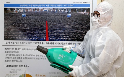 Nhiễm virus corona, quan chức y tế Hàn Quốc thừa nhận mình là thành viên giáo phái Shincheonji ở Daegu