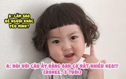 Tình yêu trong mắt trẻ con đơn giản cực kì nhưng chưa chắc người lớn làm được!