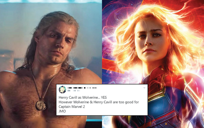 Marvel "âm mưu" đưa trai đẹp The Witcher vào vũ trụ bằng Captain Marvel 2: Còn gì là spotlight của Brie Larson?