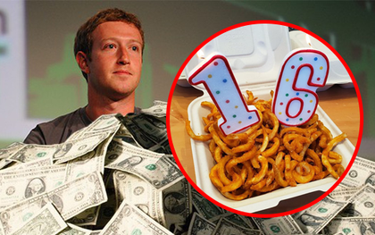 Tiền tấn tiền tỷ nhưng Mark Zuckerberg lại dùng thứ rẻ tiền này để ăn mừng sinh nhật Facebook 16 tuổi?