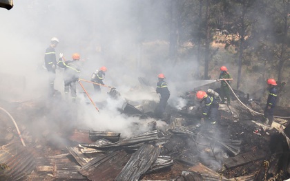 Đà Lạt: Đốt thực bì làm cháy rụi một căn nhà cấp bốn