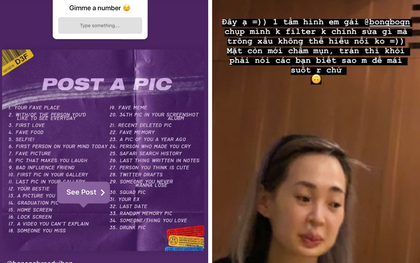 Đang có trò thú tội mới trên Instagram, dân tình vừa chơi vừa hóng kha khá bí mật của Sunht, Hà Trúc và cơ trưởng điển trai
