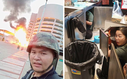 Những hình ảnh đầu tiên về vụ xả súng kinh hoàng tại Thái Lan