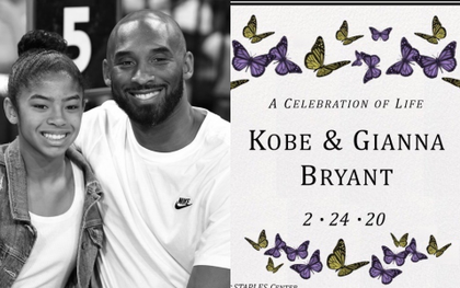 Công bố chính thức về lễ tưởng niệm huyền thoại Kobe Bryant sau vụ tai nạn chấn động: Rùng mình ý nghĩa ngày tổ chức lễ