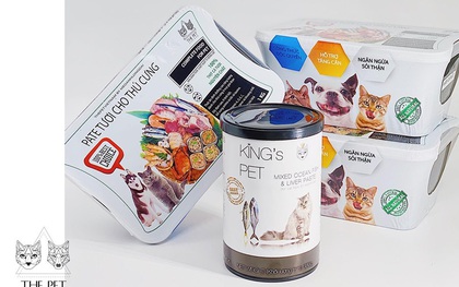 Pate chó mèo King’s Pet – Bùng nổ Combo dinh dưỡng tươi ngon giao tận nơi mùa dịch