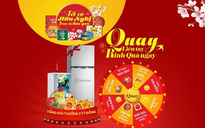 Chỉ mất 30 giây mỗi ngày, có cơ hội nhận ngay quà 2 tỷ từ Hữu Nghị Food