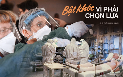Tình cảnh đau lòng của y bác sĩ tại tâm dịch Covid-19 nước Ý: Chúng tôi buộc phải lựa chọn người để chữa, ưu tiên ai có cơ hội sống cao hơn