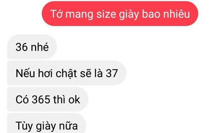 Rộ trào lưu nhắn hỏi bạn trai size giày: Độ toang cực cao nhưng cũng có những câu trả lời nghe xong sướng "nổ mũi"