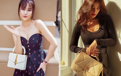 Đông Nhi sở hữu cả loạt túi hiệu đắt đỏ, chiếc nào chiếc nấy diện lên đều sang chảnh ngút ngàn