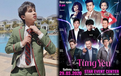 Jack và Hiền Hồ đồng loạt thông báo hủy show diễn tại Úc vì diễn biến phức tạp của đại dịch COVID-19