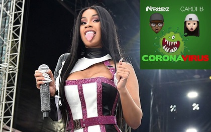 Cardi B livestream nói về virus Corona, được DJ remix lại ai ngờ viral leo hạng cao trên BXH iTunes khiến chính chủ cũng sốc!