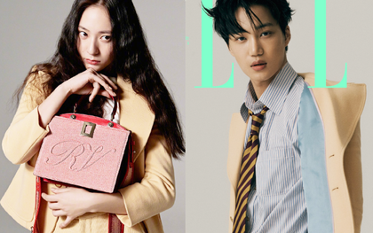 Cặp tình cũ Kai (EXO) và Krystal f(x) lên bìa tạp chí tháng 3, ai dè dân tình soi ra chi tiết trùng hợp đến đáng nghi