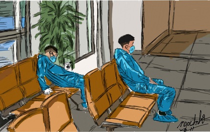 Bộ tranh "Những anh hùng thầm lặng" giữa mùa Covid-19 của nữ sinh Đà Nẵng gây xúc động mạnh