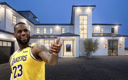 Cận cảnh căn biệt thự 23 triệu USD của siêu sao LeBron James, nơi giúp thời gian cách ly vì dịch Covid-19 không trở nên nhàm chán