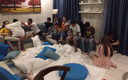 Tụ tập trong căn hộ chung cư ở Sài Gòn để tổ chức tiệc bóng cười, 6 người dương tính với ma túy