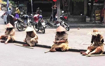 Nhóm người đi ô tô giả "ăn mày" ở Hội An gửi lời xin lỗi, khai nhận muốn "chụp hình, quay clip" để làm kỷ niệm
