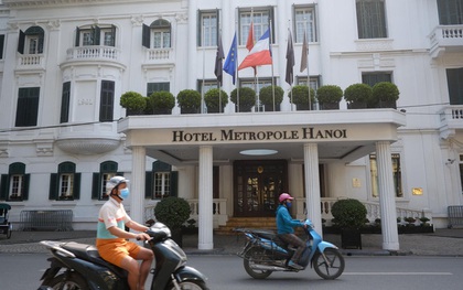 Hà Nội: Khách sạn Metropole hoạt động bình thường trở lại sau khi được phun khử khuẩn phòng Covid-19