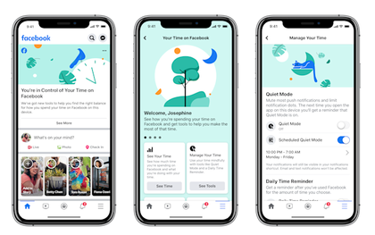 Facebook ra mắt tính năng giúp người dùng "tự cai": Hạn chế thời gian sử dụng, báo cáo thói quen mở ứng dụng hàng tháng