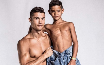 Không phải Messi, đối thủ lớn nhất đe dọa vị thế của Ronaldo chính là… cậu con trai