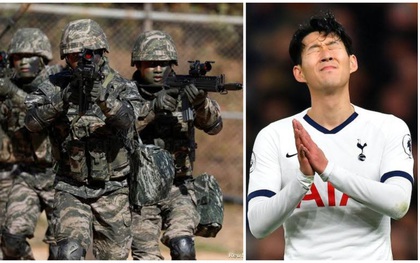 Son Heung-min trải qua khoá huấn luyện quân sự khắc nghiệt: Bắn đạn thật, hít hơi cay, vác 40 kg thiết bị