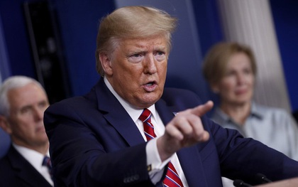 Tổng thống Trump tuyên bố Mỹ đã vượt qua đỉnh dịch Covid-19