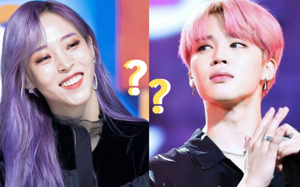 Nhìn chẳng liên quan, 1 idol nữ 1 idol nam, Moonbyul (Mamamoo) và Jimin (BTS) lại có điểm chung chẳng mấy ai ngờ tới