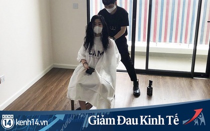 Salon đóng cửa vì dịch Covid -19, thợ tóc vẫn có tiền bỏ túi nhờ dịch vụ "cắt tóc tại nhà"