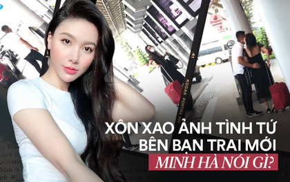 Nghi vấn lộ loạt ảnh thân mật với tình mới ở sân bay, MC Minh Hà chính thức lên tiếng: "Mình và bạn chỉ ghé gần để chào hỏi"