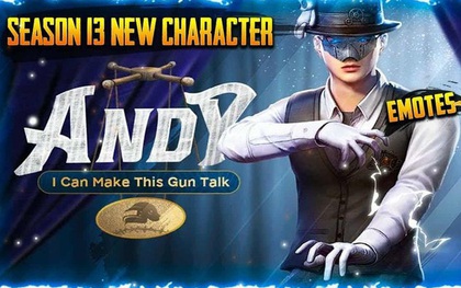 PUBG Mobile: Mùa 13 sẽ đánh dấu sự xuất hiện của nhân vật mới - Andy, pháp sư điều khiển rối