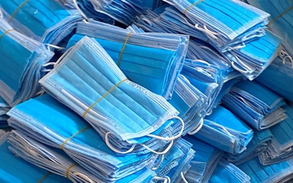 Tiêu hủy 42.000 khẩu trang y tế sản xuất không phép