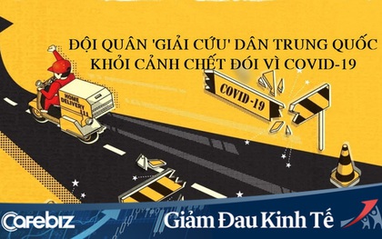 'Đội quân shipper' nuôi sống hàng triệu người Trung Quốc mùa Covid-19